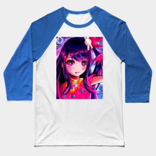 Ai Oshi no ko Fan Art Design Baseball T-Shirt